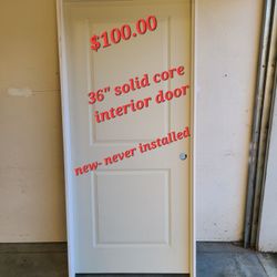 Solid Core Interior Door 