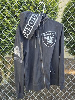 Pro Standard - Las Vegas Raiders Zipper Hoodie Black/Silver sz medium 