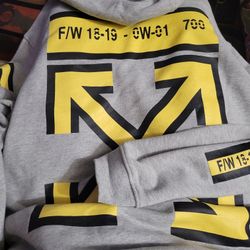 Off White Hoodie Size L