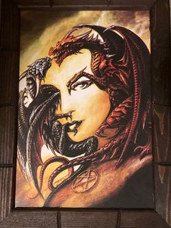 Dragon Board Art Piece