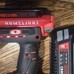 Craftsman 20 Volt Brushless Combo Hammer Drill/drill And Stapler