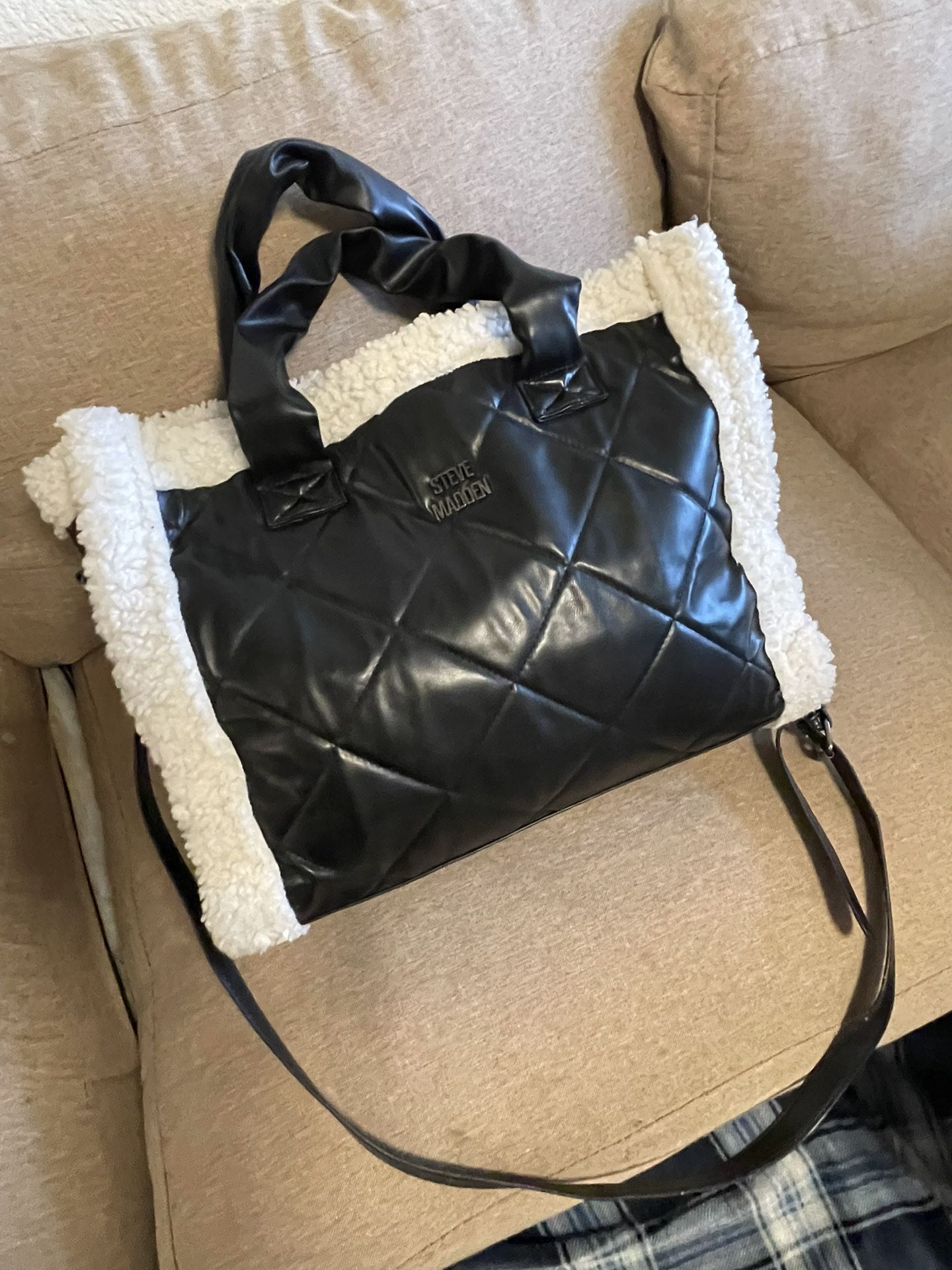 Steve Madden quilted Tote Bag