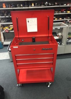 Snap on roll cart