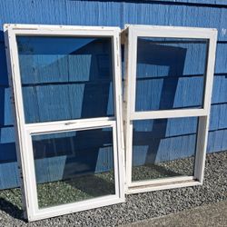 Newer Vinyl Windows 30x54 Single Hung by Milgard 