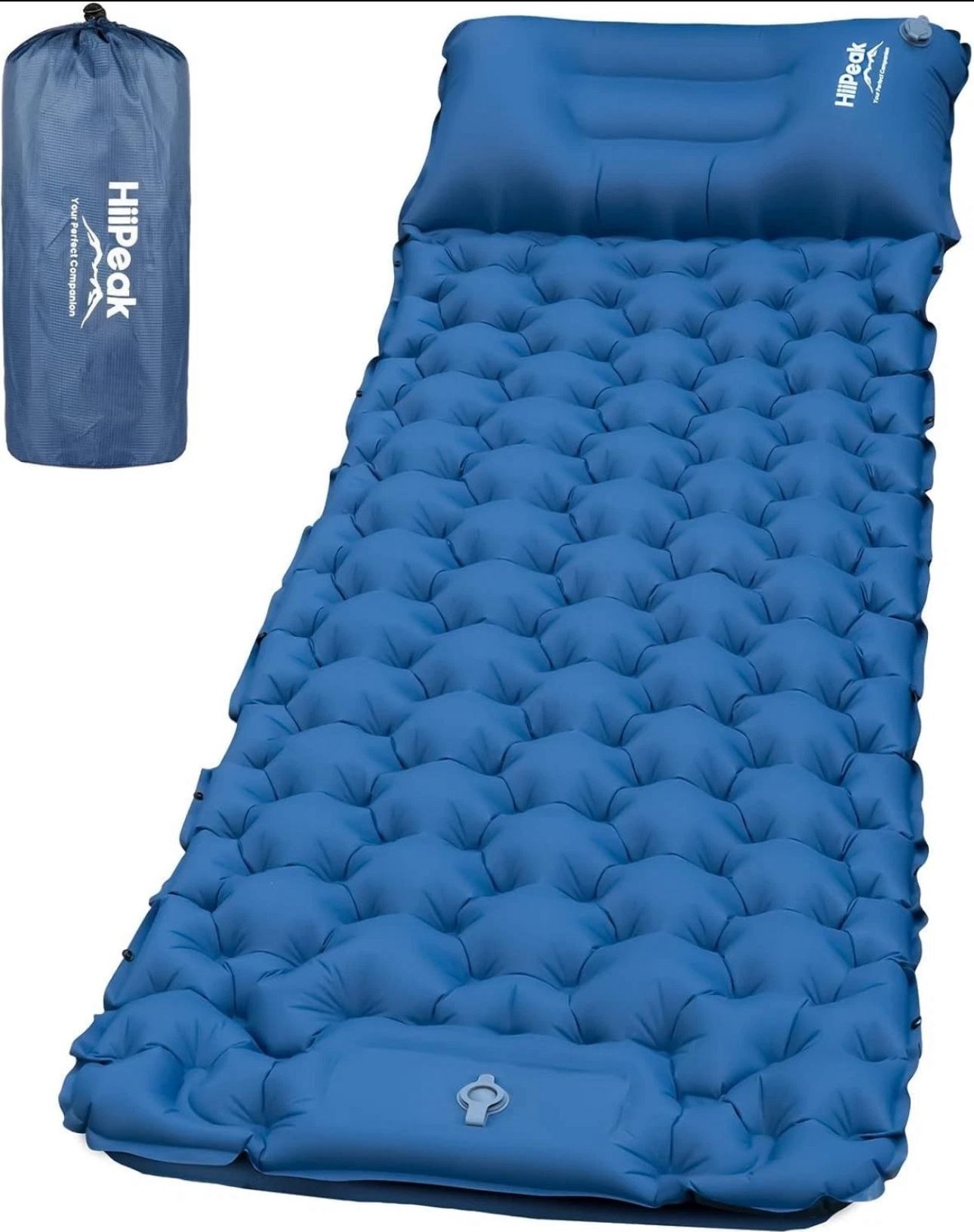 HiiPeak Ultralight Inflatable Sleeping Pad with Foot Pump For Camping and Hiking