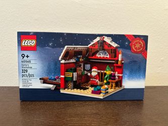 LEGO Santa’s work shop
