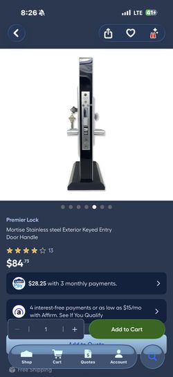Cerradura lockset