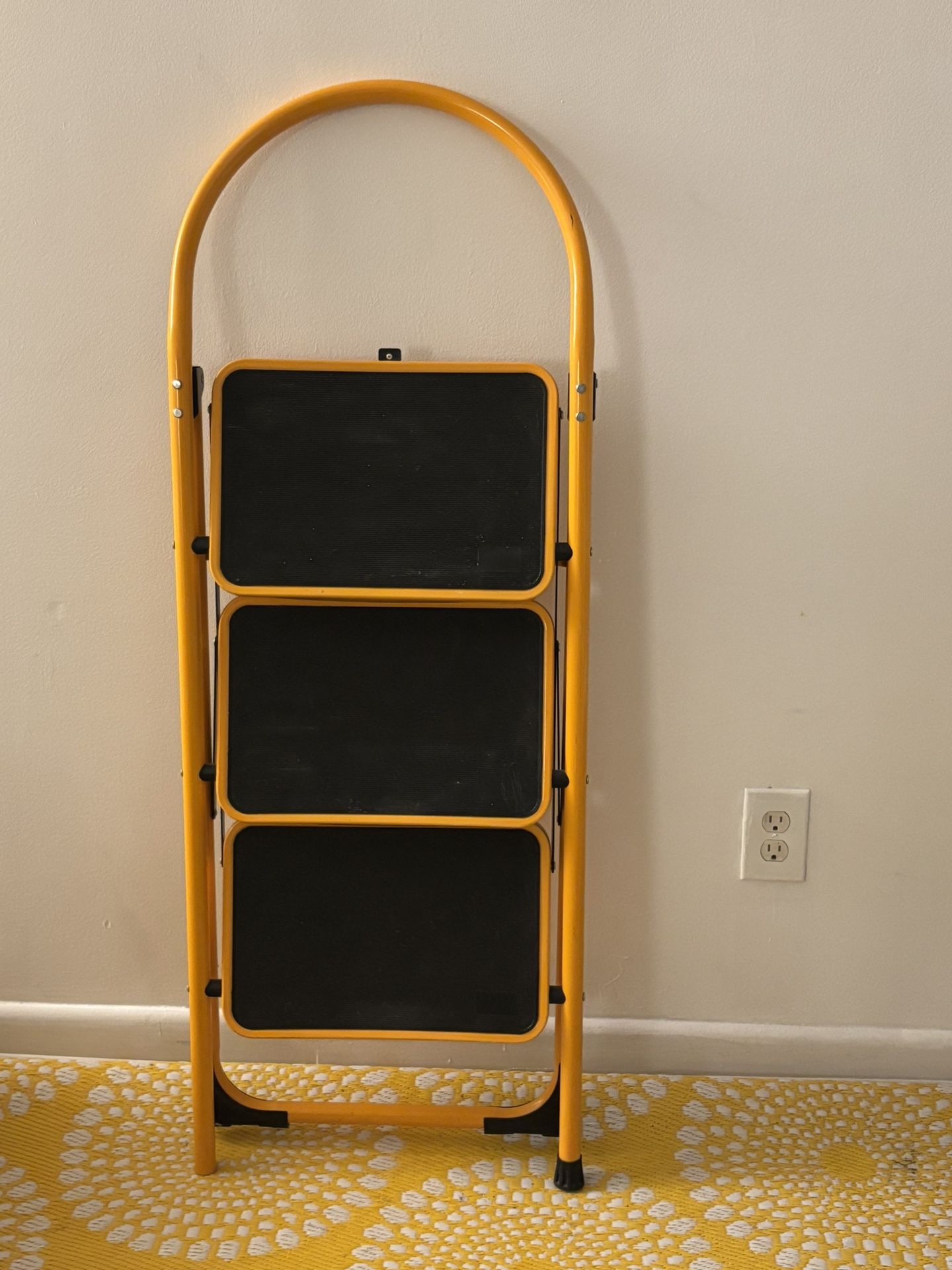 Orange & Black Sturdy Ladder