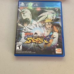 PS4 Game Naruto Shippuden Ultimate Ninja Storm 4