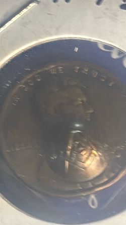 Mason Lincoln Cent Penny 1945 ( post war ammo casing penny)