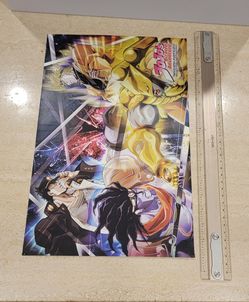Jojos Bizarre Adventure Part 3 Stardust Crusaders Official Poster Dio vs Jotaro Stands