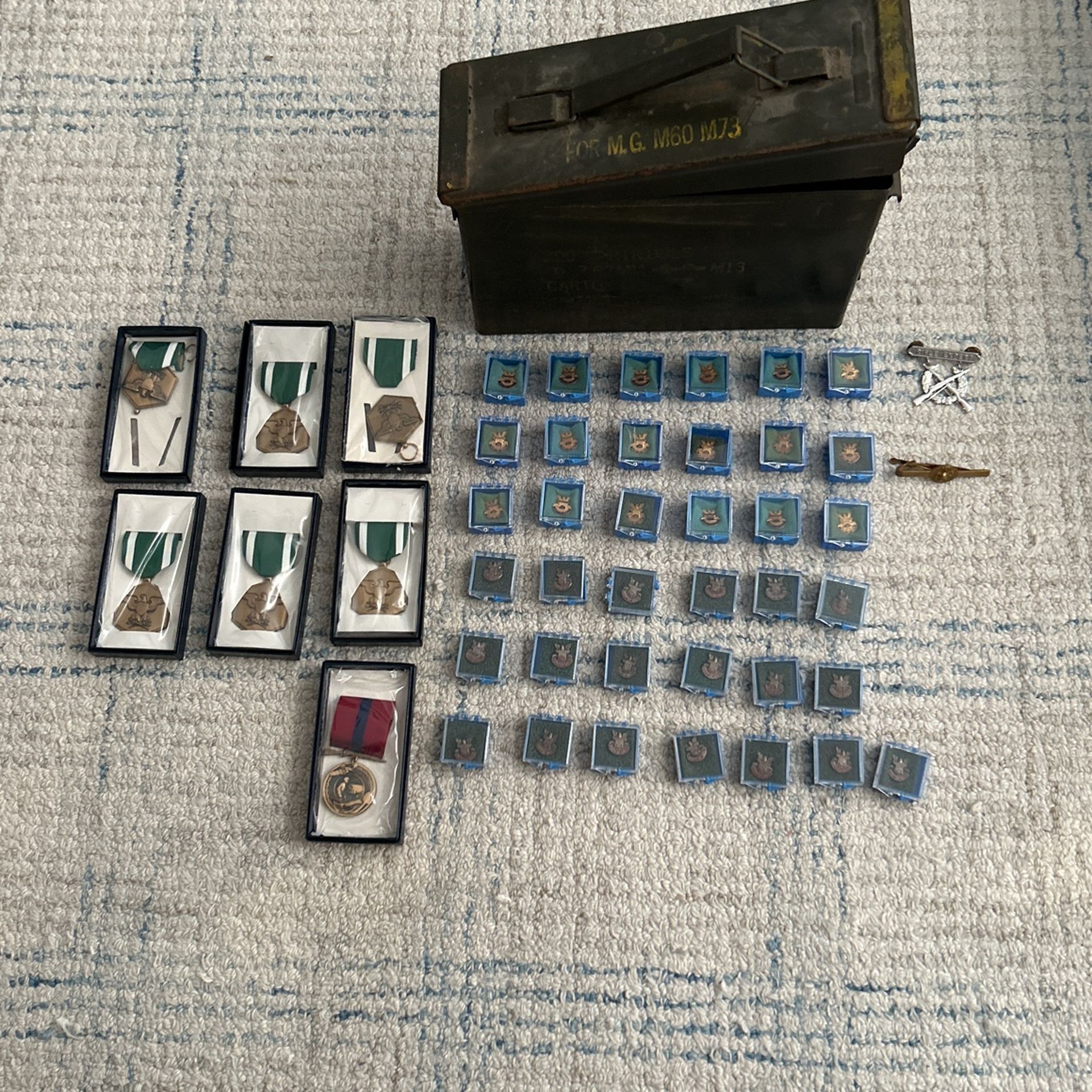 U.S Navy And Marine Medals And Pins