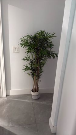 Fake bamboo tree