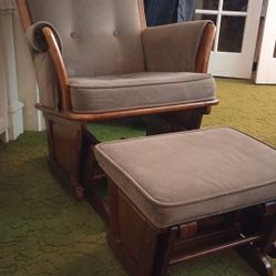 Glider Rocker & Ottoman 
