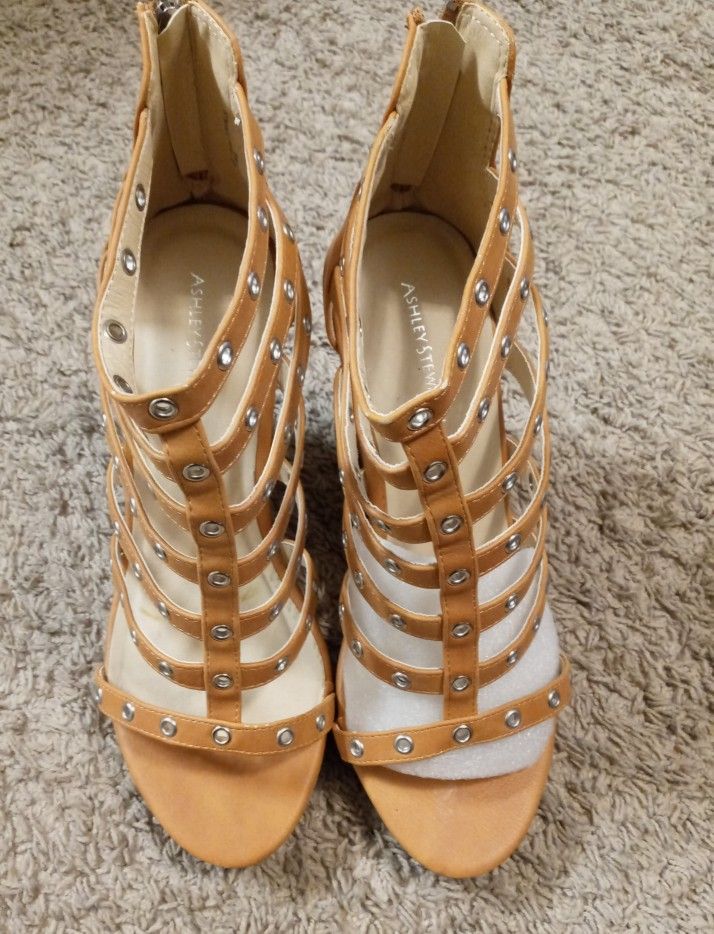 Ashley Stewart Women Wedge Heels