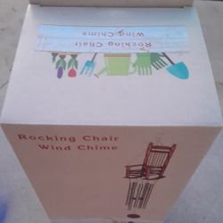 Rocking Chair Wind Chime