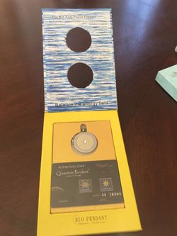 Quantum bio scaler energy pendants