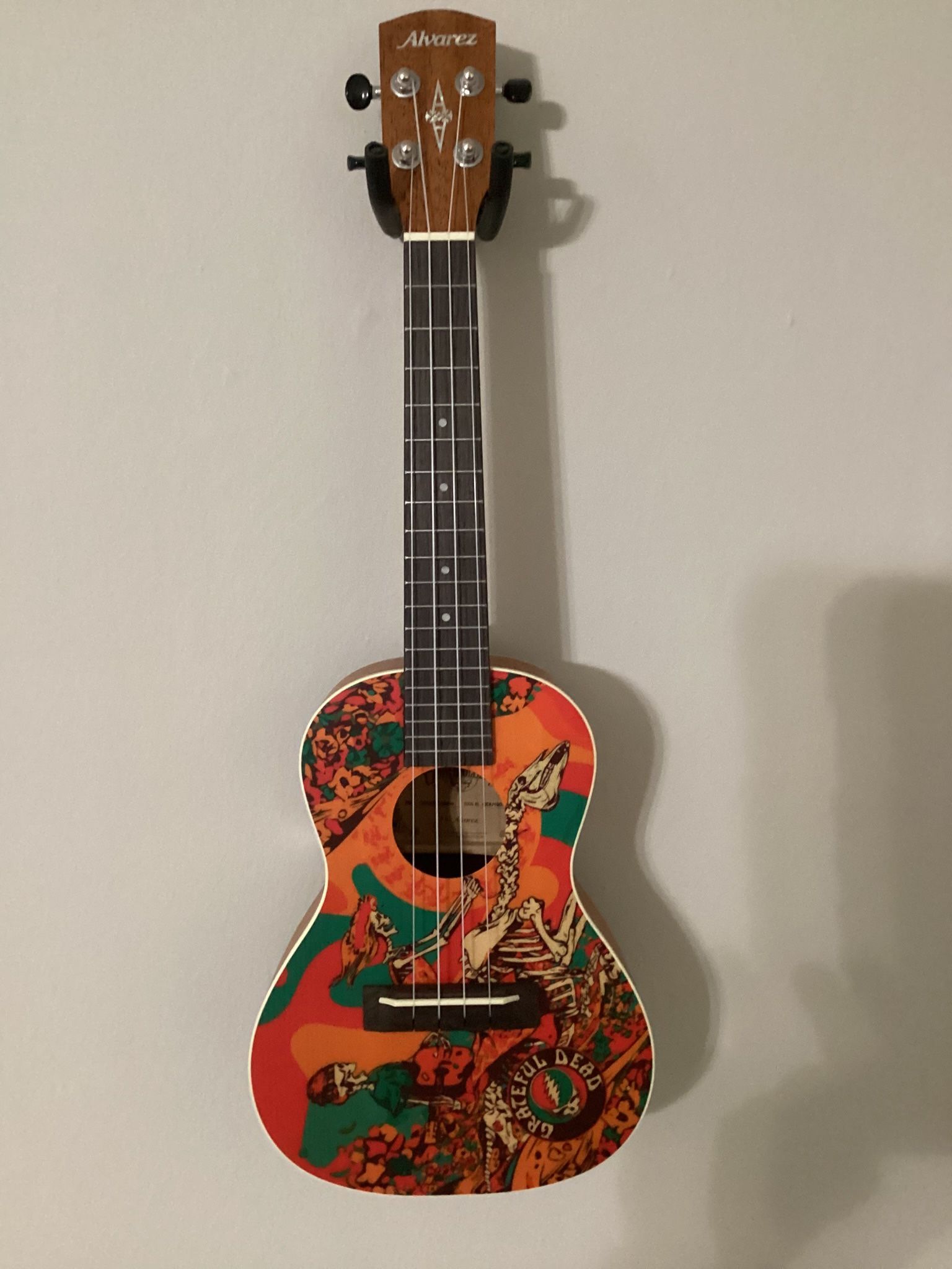 Alvarez GDU26C Grateful Dead Limited Edition Ukulele