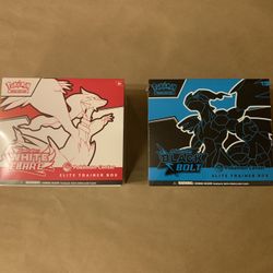 Pokémon - Black Bolt & White Flare - Pokémon Center Exclusive ETB - Factory Sealed - See Description 
