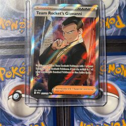 Team Rockets Giovanni