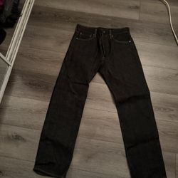 charcoal shrink to fit 501s 30-32