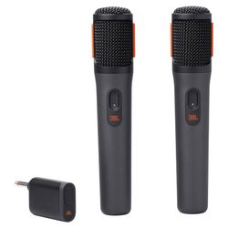 JBL PartyBox Wireless Set of 2 Two Microphone Mic Kit For All Party Box Speakers 