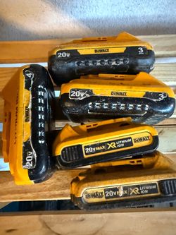 Dewalt batteries