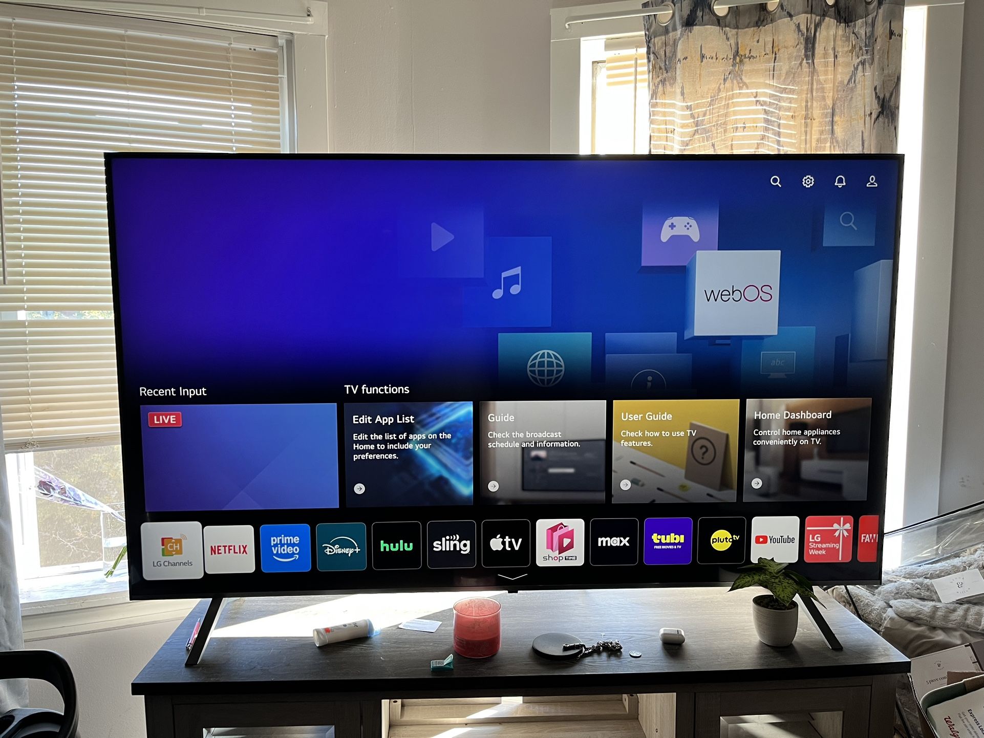 75” LG smart Tv