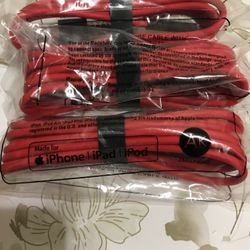 iPhone iPad iPod  USB SYNC & Charge with Velcro Wrap For Convenience 