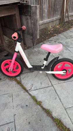 Pink Easy Go Balance Bike
