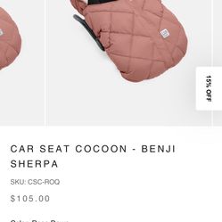 7AM ENFANT Car Seat Cocoon 0-12 Month