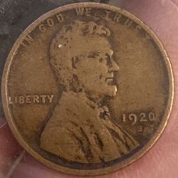 1920 “S” Mint Mark Wheat 🌾 Penny