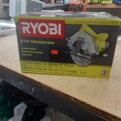 Ryobi 14 Amp 7-1/4" Adjustable Electric Circular Saw w/Exactline Laser | CSB135L
