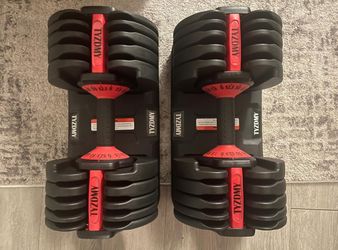 105 lbs Adjustable Dumbbells 2 Set , 52.5 lbs pair x2，15 in 1，for Men/Women Gym Equipment for Home St
