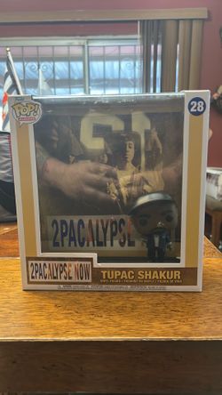 Funko Pop Albums #28 2Pacalypse Now Tupac Shakur in Hard Case - Brand New