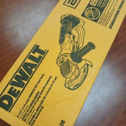 Dewalt New 41/2" Grinder 20v