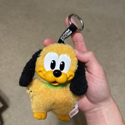 100% authentic Pop Mart Disney Mickey Family Cute Together Plush Keychain PLUTO