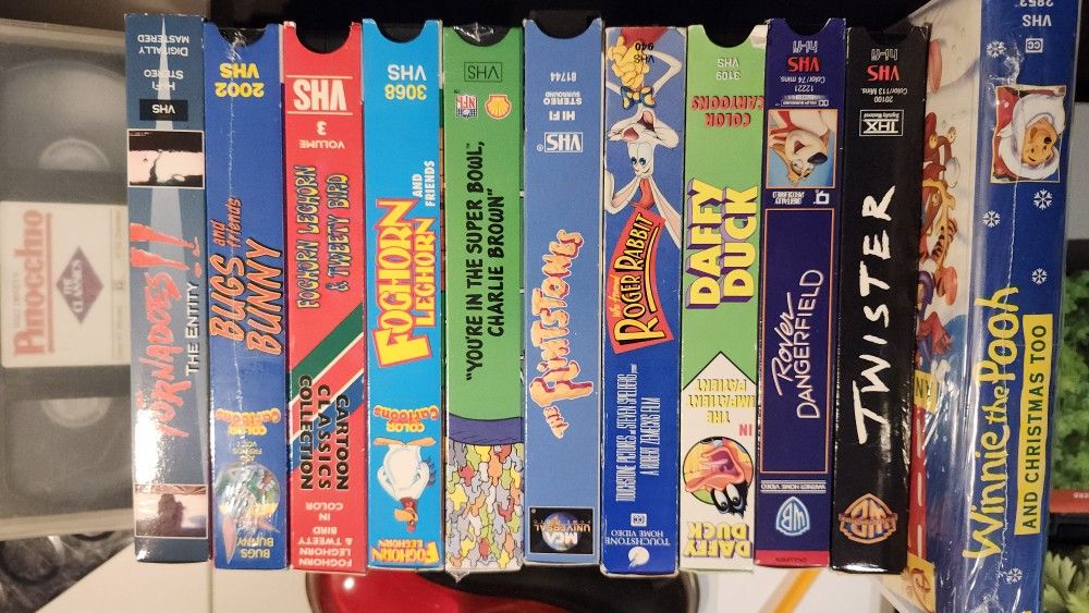 Various Kids VHS Tapes