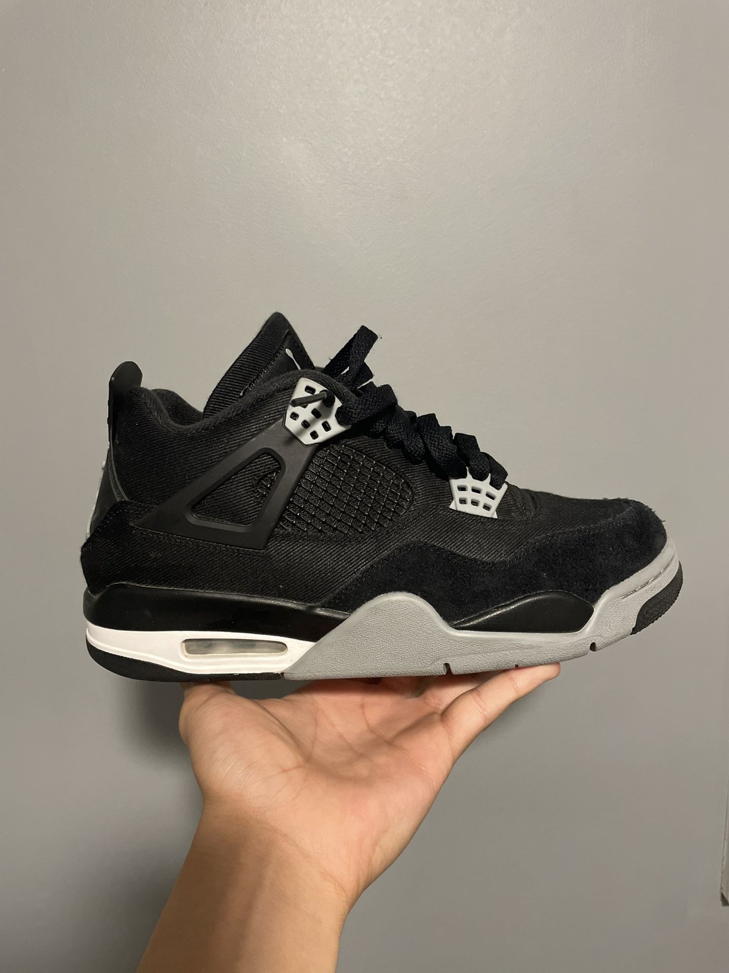jordan 4 retro se black canvas