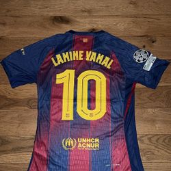 FC Barcelona Lamine Yamal Home Jersey