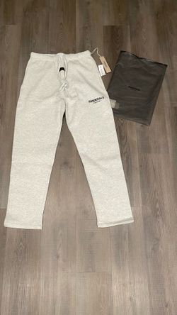 light oatmeal essentials sweatpants