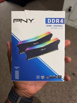 PNY XLR8 Gaming Epic-X RGB DDR4 32GB (2x16GB) 3600MHz CL18 DIMM XMP 2.0