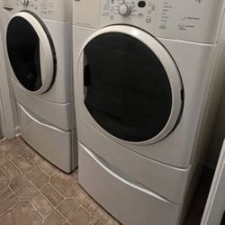 Kenmore HE Front Load Washer Dryer Set 