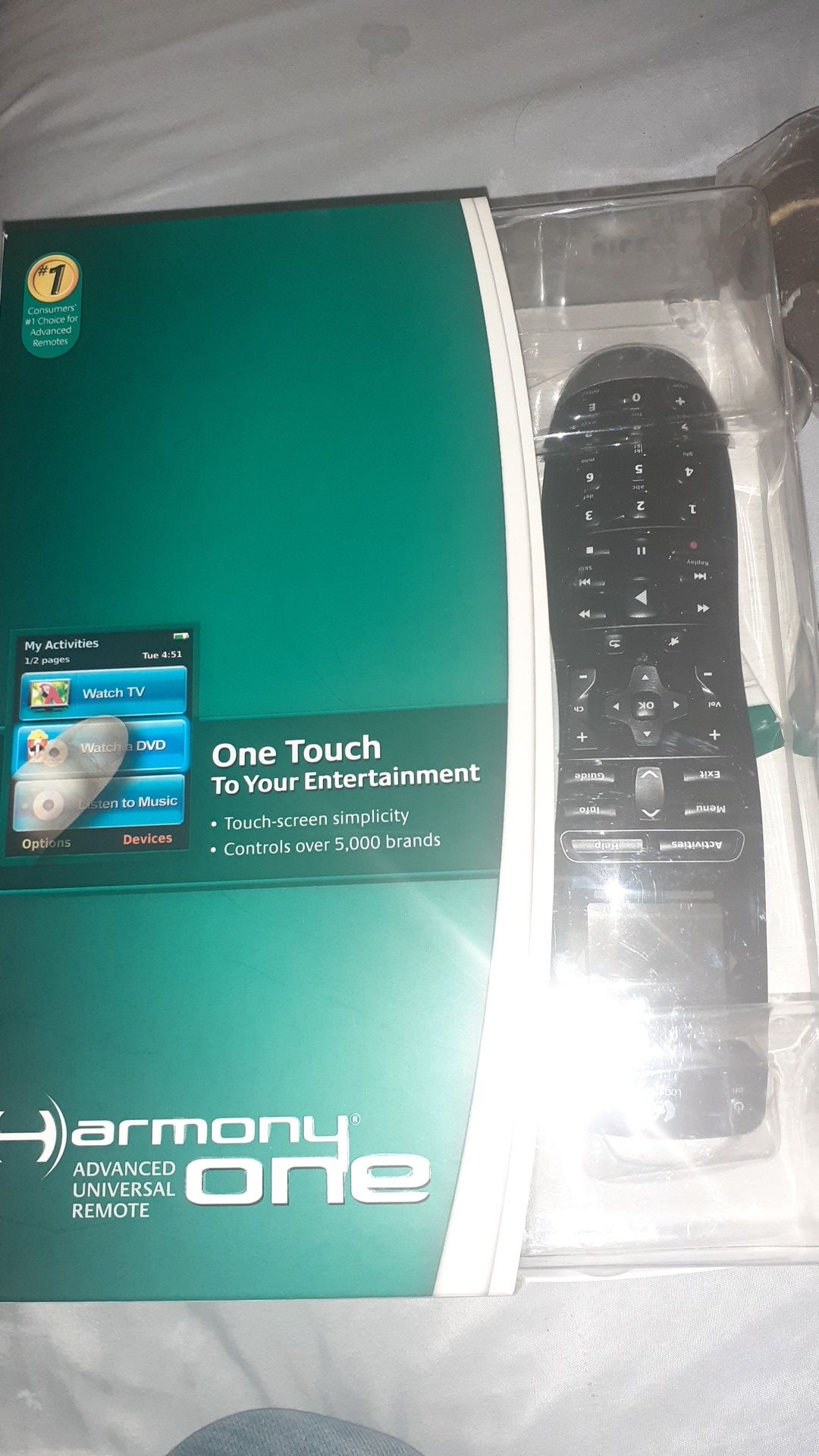 Touchscreen Universal remote