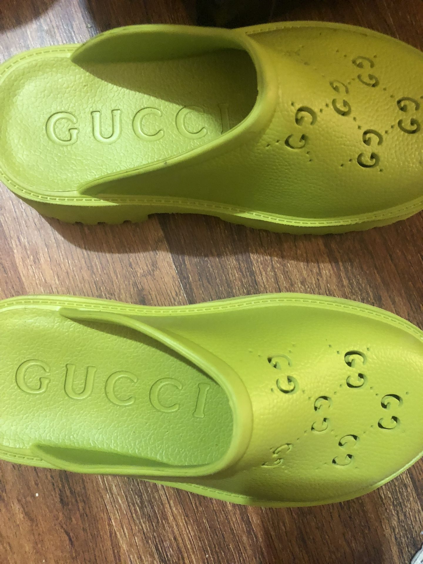 Gucci Platform Clogs 
