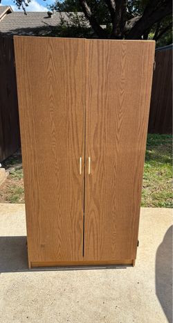 Storage Shelf With Doors