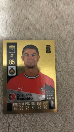 Golden fifa world card Ronaldo