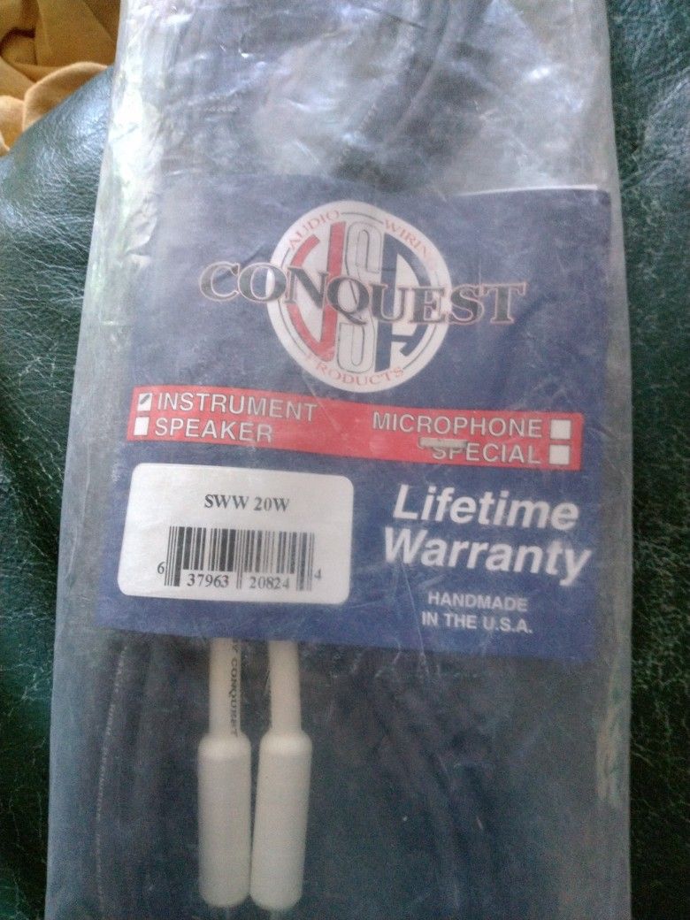 Conquest Sound Instrument Cable