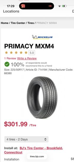 Michelin Tire