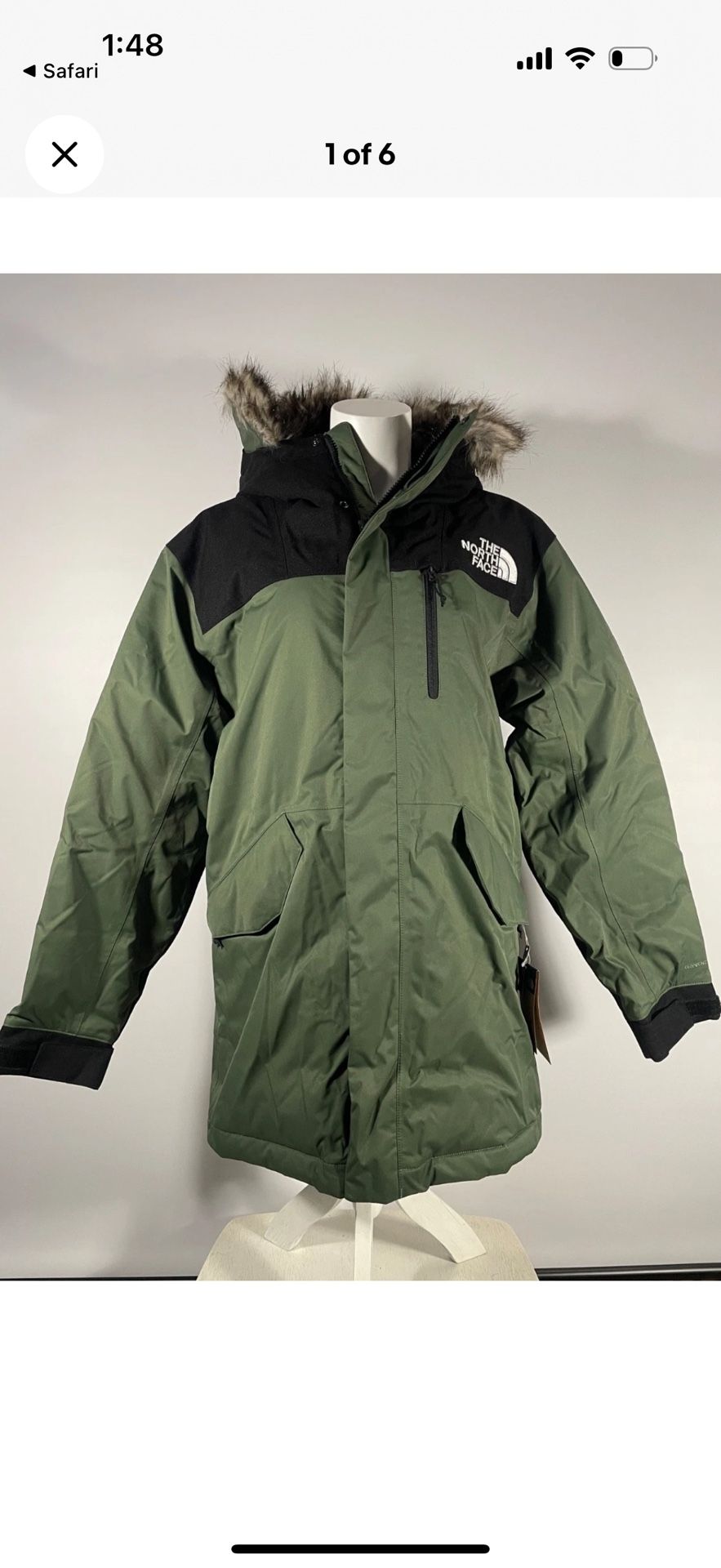 The North Face Bedford Down Parka Size M